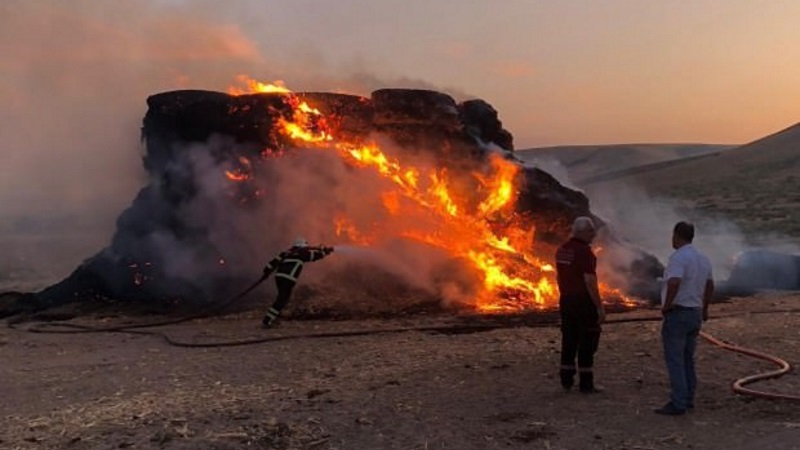 300 ton yanarak kül oldu