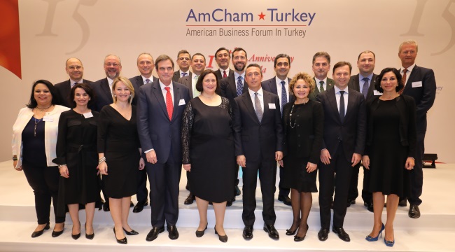 Amerikan Şirketler Derneği 15. kuruluş yılı AmCham ödülleri sahiplerini buldu