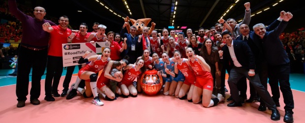 Almanyayı 3-0 Yenen Filenin Sultanları, 2020 CEV Tokyo Olimpiyatları'nda!