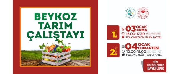 Beykoz Belediyesi, Arıcılıktan Tıbbi ve Aromatik Bitkilere Tarım Çalıştayı