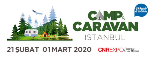 Camp & Caravan İstanbul Fuarı kapılarını açıyor!