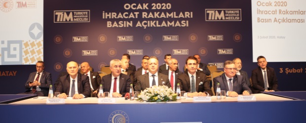 Ocak ayı ihracat rakamları açıklandı ''14 milyar 765 milyon dolar''