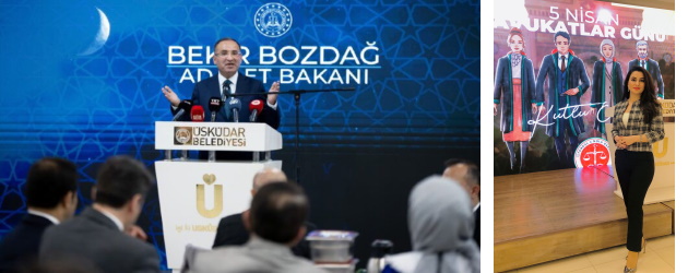 Adalet Bakanı Bozdağ Avukatlar Gününde İstanbul 2 nolu baro davetine katıldı