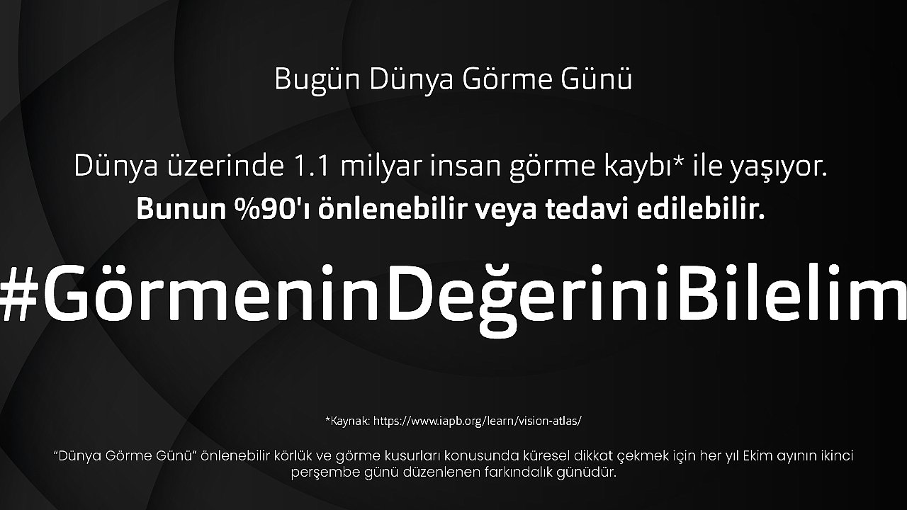 ATASUN OPTİK DÜNYA GÖRME GÜNÜ’NE ÖZEL FİLMLERLE FARKINDALIK YARATIYOR