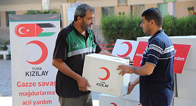 KIZILAY’IN GAZZE’DEKİ AŞEVİ YENİDEN YEMEK ÇIKARMAYA BAŞLADI