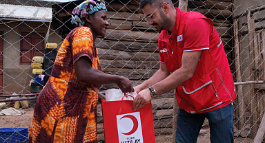 TÜRK KIZILAY YURT İÇİNDE VE 22 ÜLKEDE TOPLAM 168 BİN 584 HİSSE KURBAN KESİMİ GERÇEKLEŞTİRDİ 