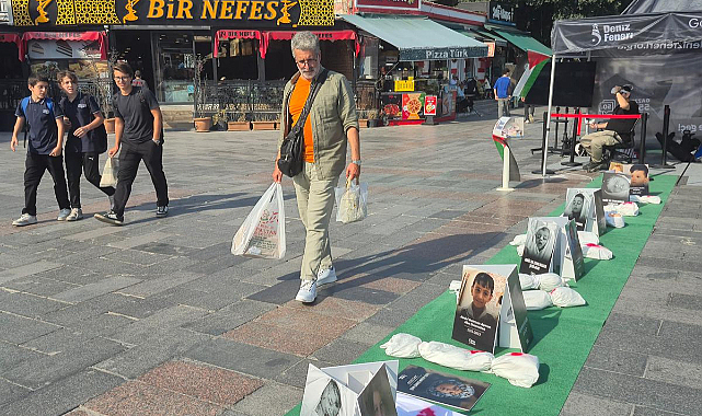 Eyüpsultan’da Gazze İçin Anlamlı Etkinlik