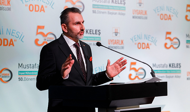 MUSTAFA KELEŞ’TEN İMO İSTANBUL ŞUBESİNE “YENİ NESİL ODA” VİZYONU