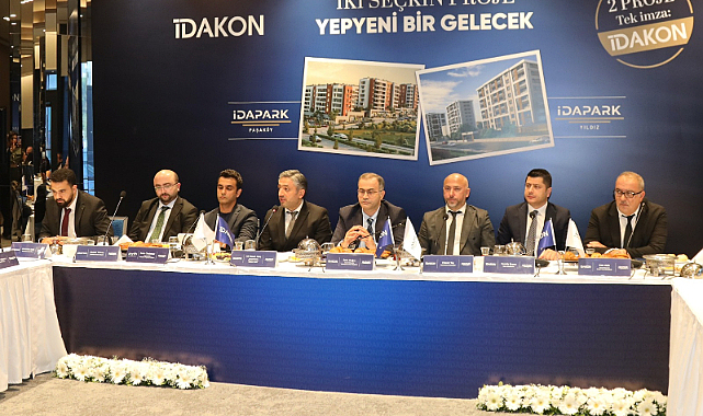 İDAKON YAPI, İDAPARK PAŞAKÖY VE İDAPARK YILDIZ PROJELERİNİ LANSE ETTİ